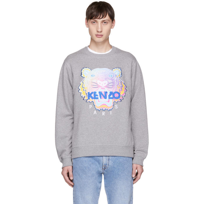 Photo: Kenzo Grey Limited Edition Tiger Sweatshirt