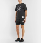 Satisfy - Layered Justice and Coldblack Running Shorts - Men - Black