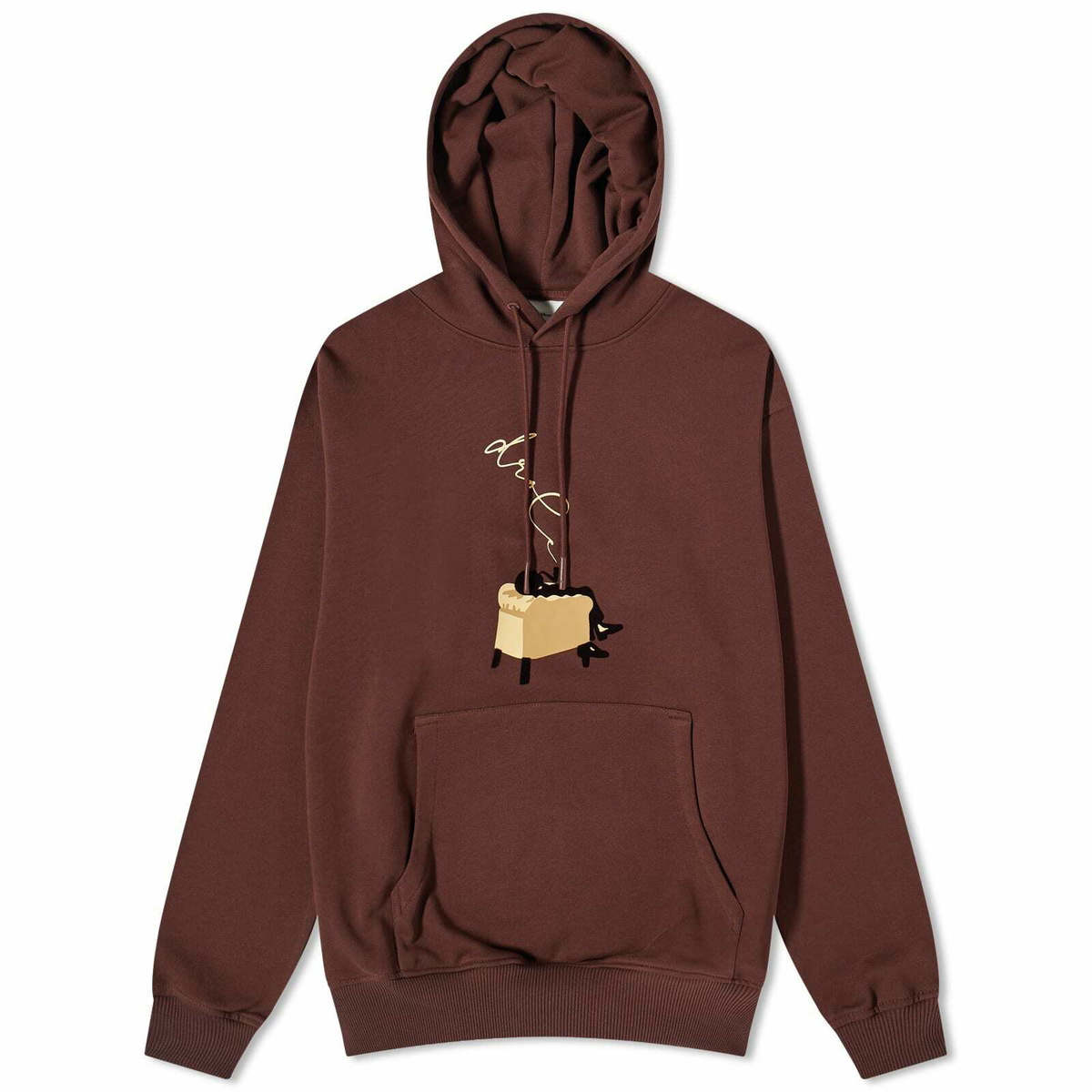 【DROLE DE MONSIEUR】 Fauteuil Le Hoodie Wine Drole de Monsieur Men's Drôle de Monsieur Armchair Hoodie in