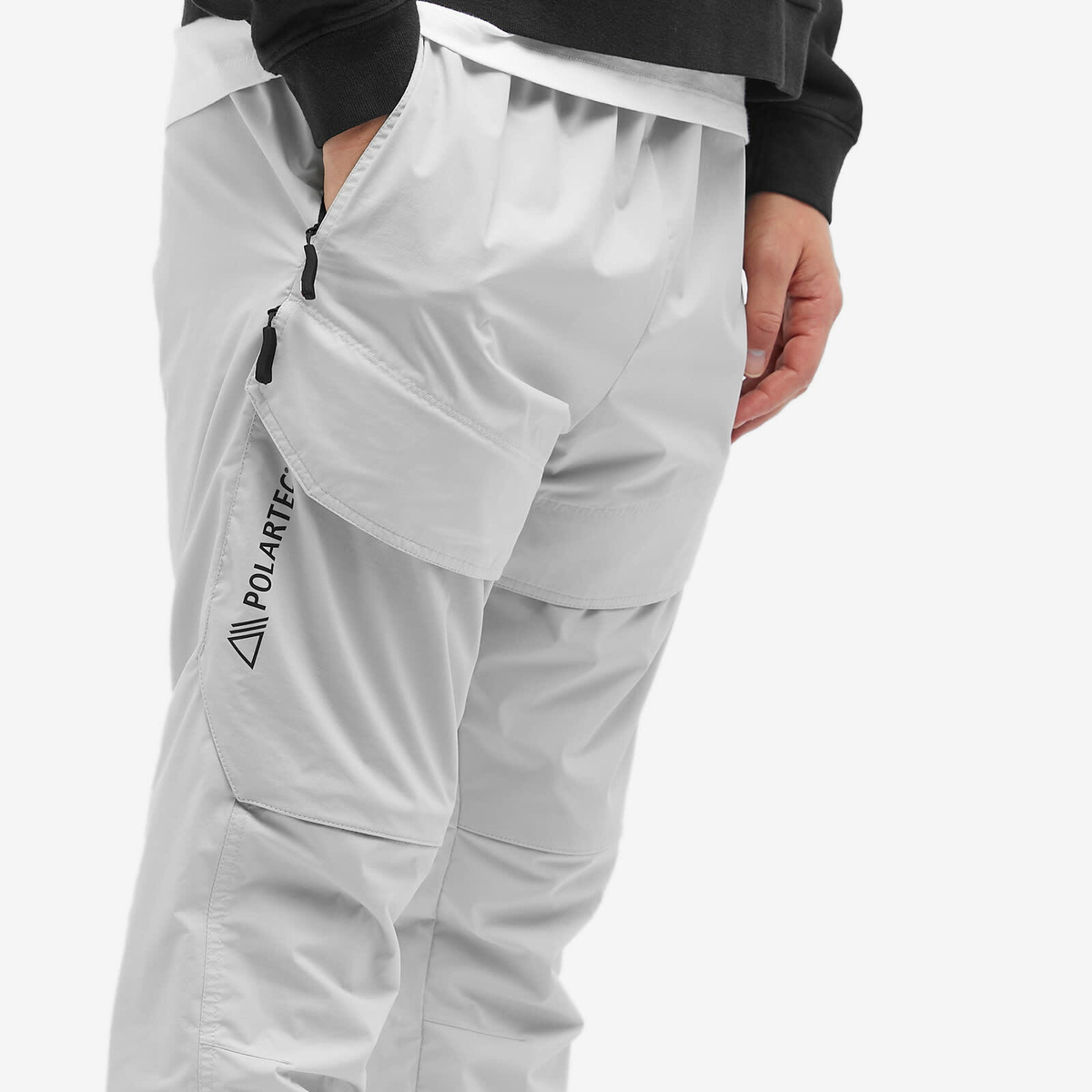 White Ivory Ripstop Trousers - Trousers & Shorts for Men