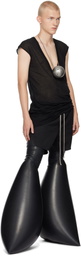 Rick Owens Silver Porterville Jumbo Orb Pendant Necklace