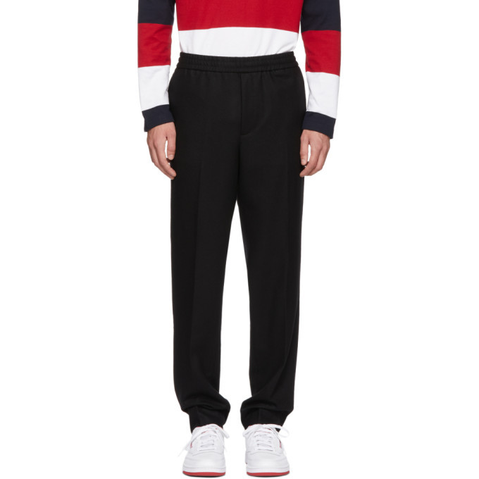 Photo: Moncler Black Wool Trousers