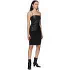Wolford Black Faux-Leather Edie Tank Top