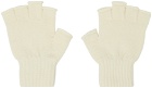 Isabel Marant Off-White Blaise Fingerless Gloves