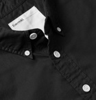Entireworld - Giant Oversized Button-Down Collar Organic Cotton Oxford Shirt - Black