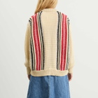 TOGA ARCHIVES Women's Mesh Knit Jacket in Off White