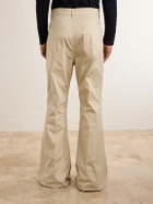Rick Owens - Bolan Bootcut Organic Cotton-Blend Trousers - Neutrals