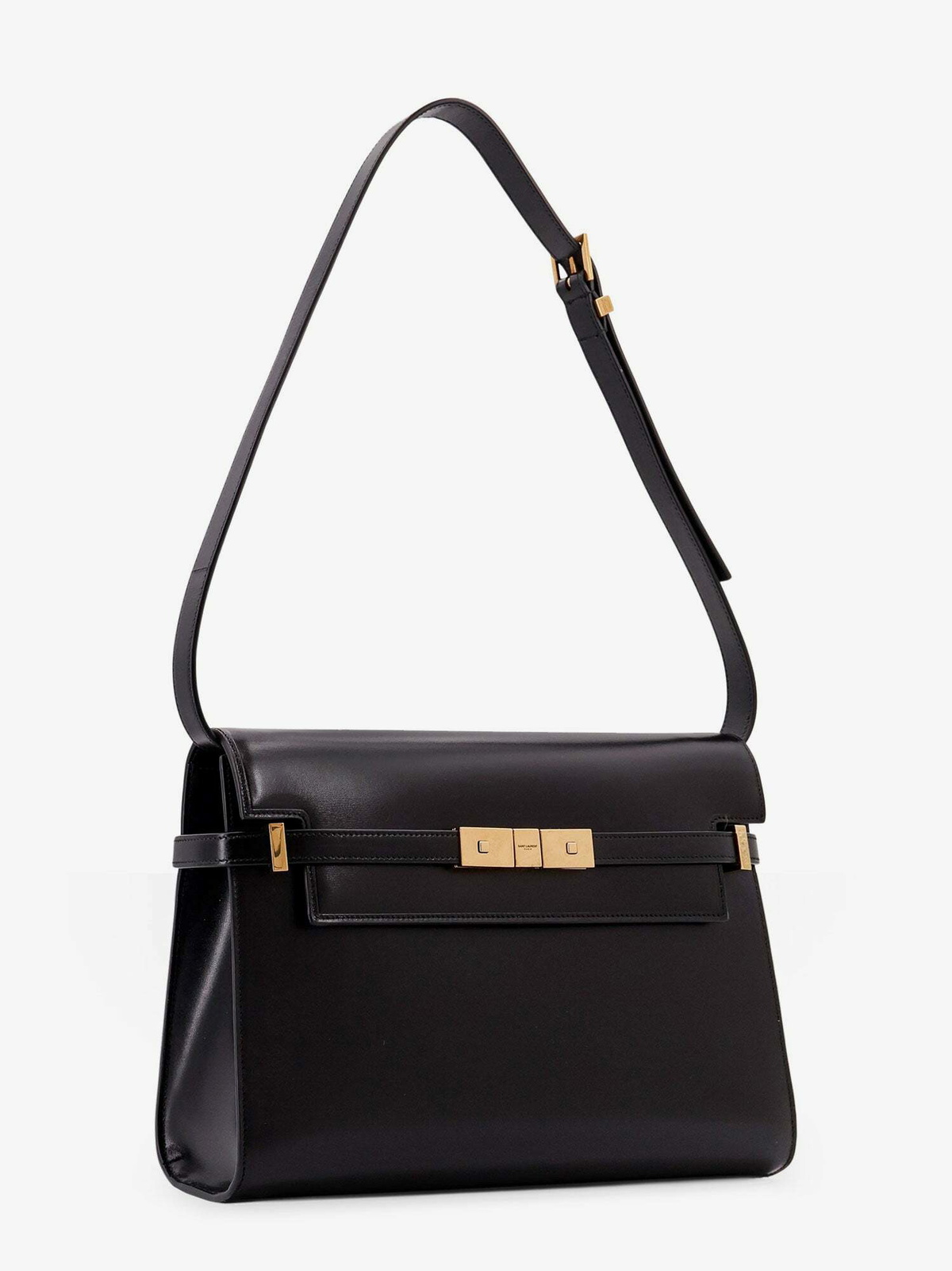Saint Laurent Manhattan Black Womens Shoulder Bag