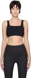 Girlfriend Collective Black Tommy Sport Bra