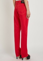 Versace Straight-leg Jeans Red
