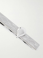 Montblanc - Meisterstück Around The World In 80 Days Engraved Stainless Steel Tie Clip
