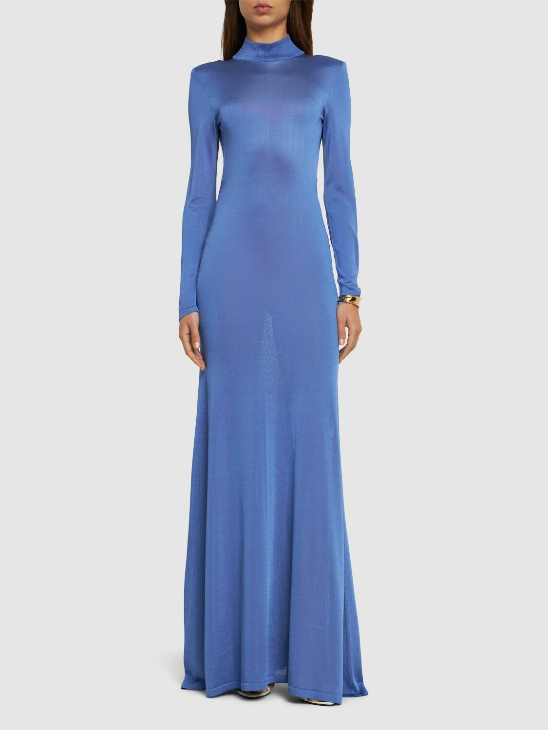 TOM FORD Turtleneck Knit Maxi Dress TOM FORD