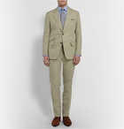 Kingsman - Green Slim-Fit Cotton-Twill Suit Jacket - Neutrals