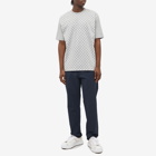 Comme des Garçons Homme Men's Polka Dot T-Shirt in Grey