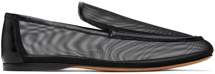 Photo: KHAITE Black Alessia Loafers