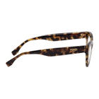 Fendi Tortoiseshell F Is Fendi Cat-Eye Glasses