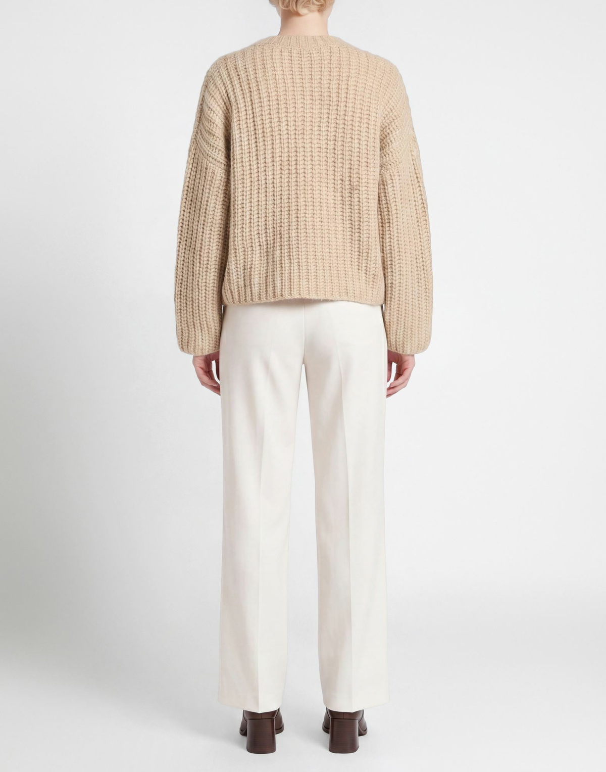 Peserico Womens Sweater in Beige