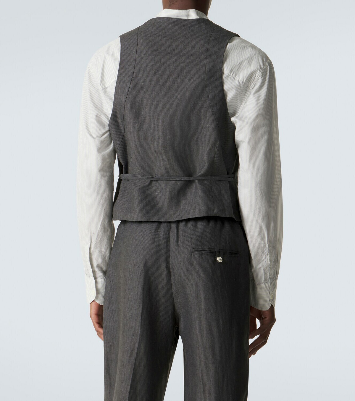 Jacquemus Paysan striped linen vest