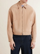 Valstar - Stan Suede Bomber Jacket - Neutrals
