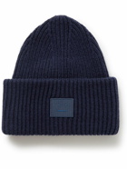 Acne Studios - Logo-Appliquéd Ribbed Wool Beanie