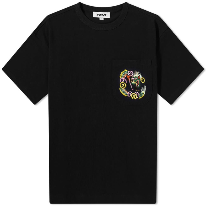 Photo: YMC Dragon Embroidered Tee