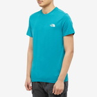 The North Face Men's Simple Dome T-Shirt in Harbor Blue