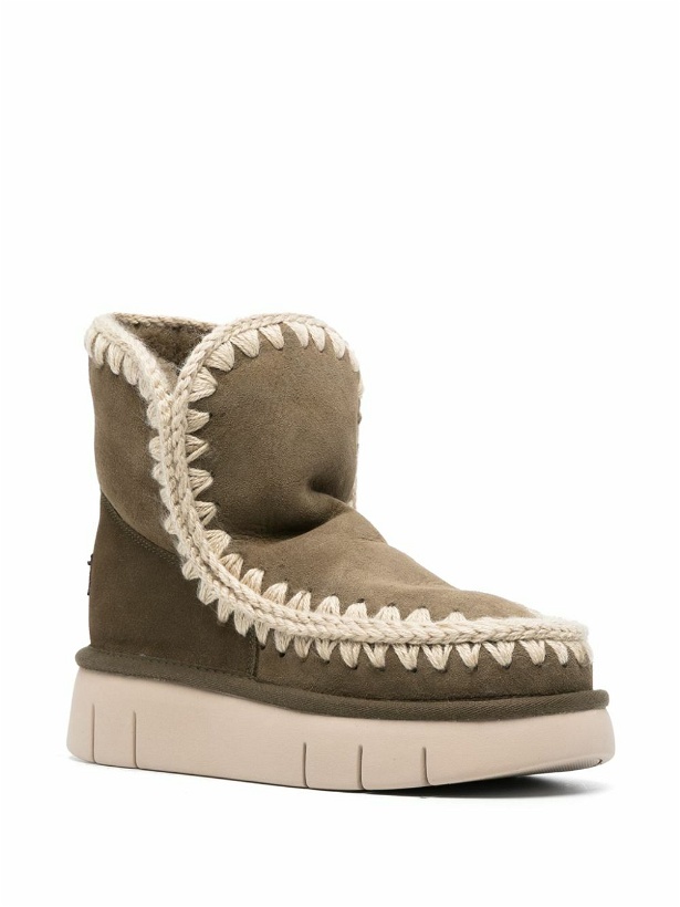 Photo: MOU - Eskimo 18 Bounce Suede Ankle Boots