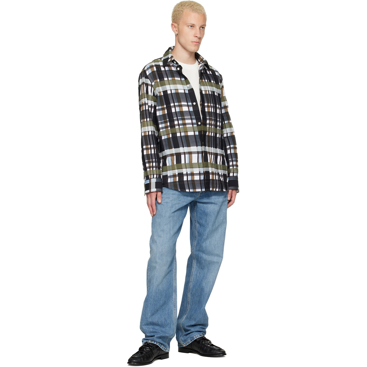 Bottega Veneta Blue Faded Jeans