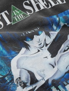 SAINT MXXXXXX - Ghost in the Shell Printed Cotton-Jersey Sweatshirt - Black