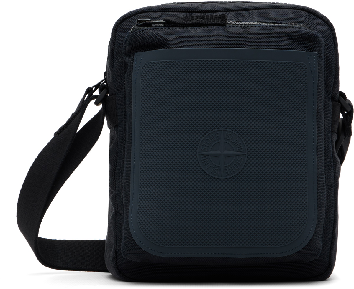 Stone Island Navy 9200029 Nylon Panama Accessories Bag