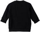 Givenchy Baby Black Embroidered Sweatshirt