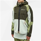 Nike Men's ISPA Jacket in Sequoia/Alligator/Silver