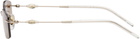 BONNIE CLYDE Gold Metal Lisp Sunglasses