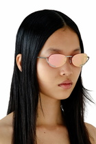 Diesel Oval sunglasses - Sunglasses - Unisex - Pink