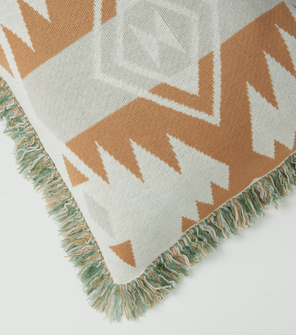 Alanui - Icon wool-blend jacquard cushion