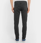 rag & bone - Fit 1 Skinny-Fit Stretch-Denim Jeans - Charcoal