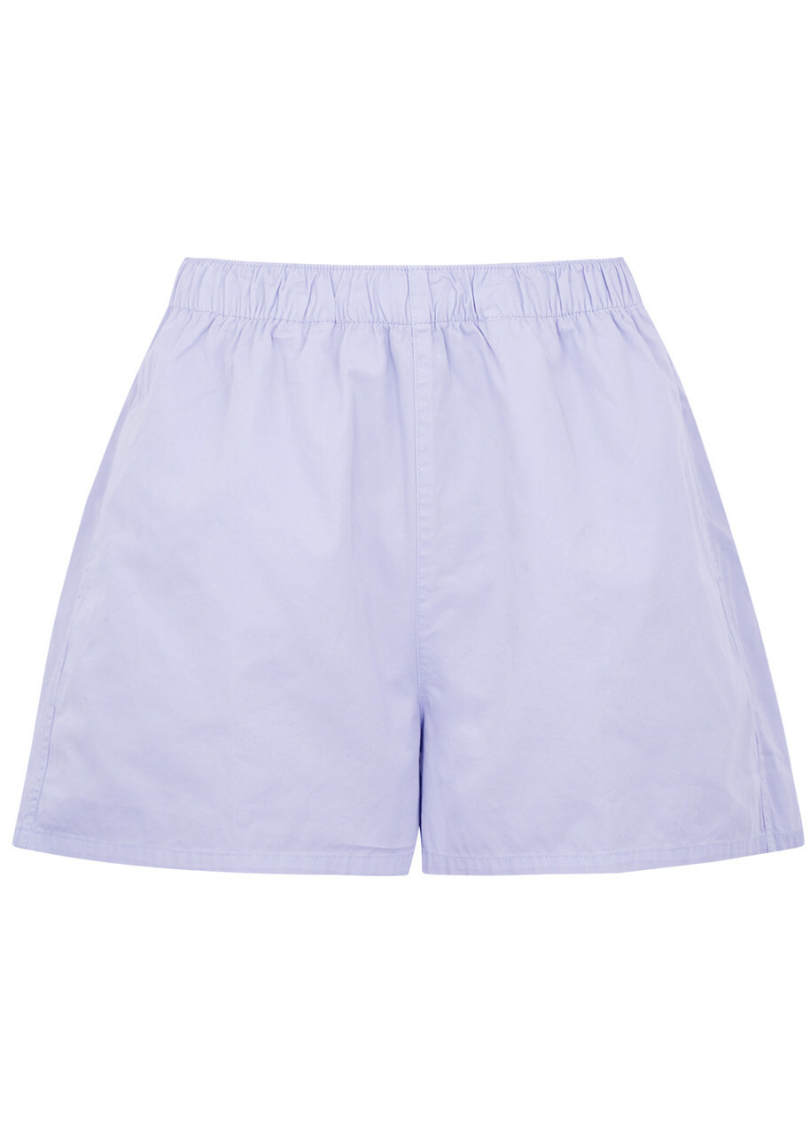 Colorful Standard Cotton-twill Shorts Lilac
