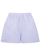 Colorful Standard Cotton-twill Shorts Lilac