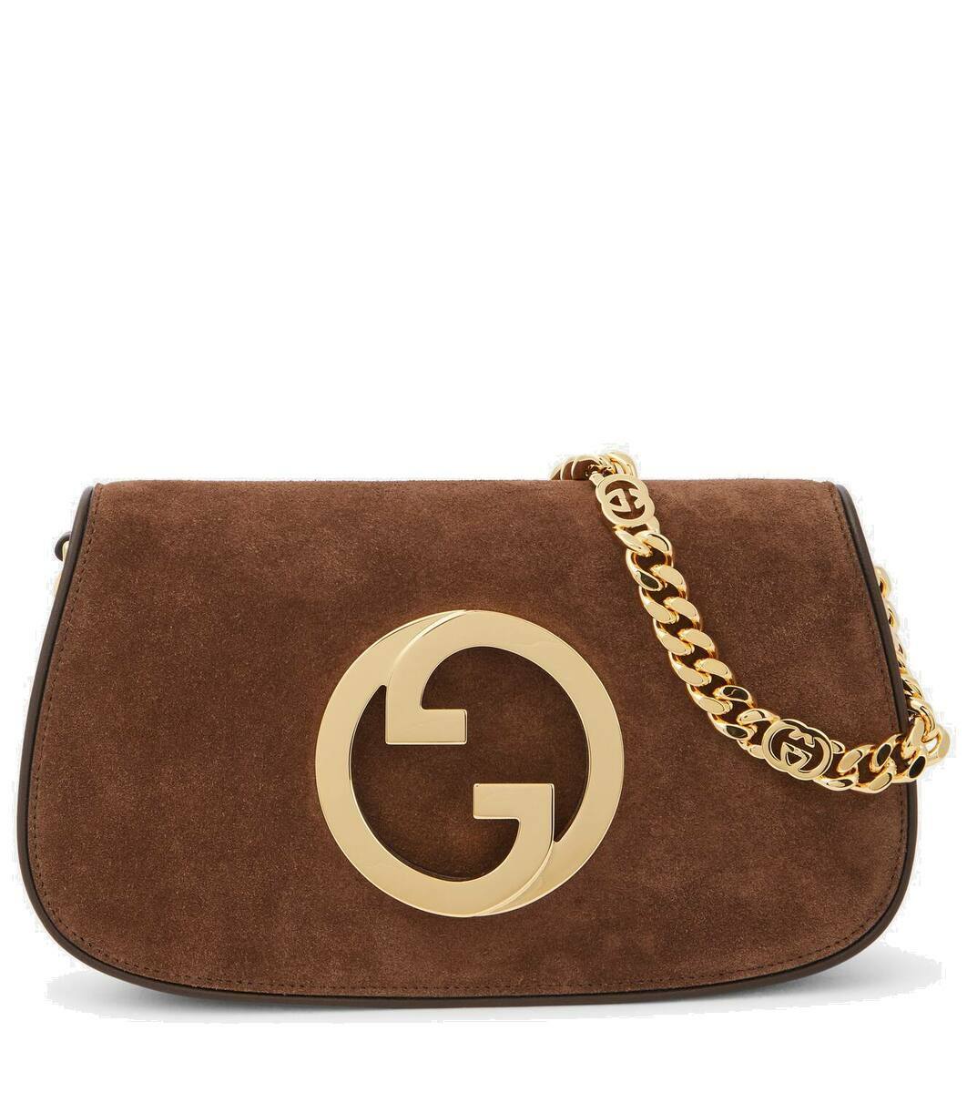ハンドバッグ Gucci Gucci Blondie Medium Handbag In Suede One Bag, Two Ways: How We Styled the New Gucci Blondie Bag