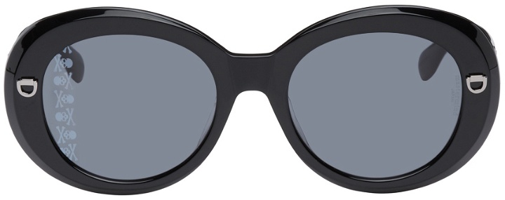 Photo: mastermind JAPAN Black Limited Edition Round Sunglasses