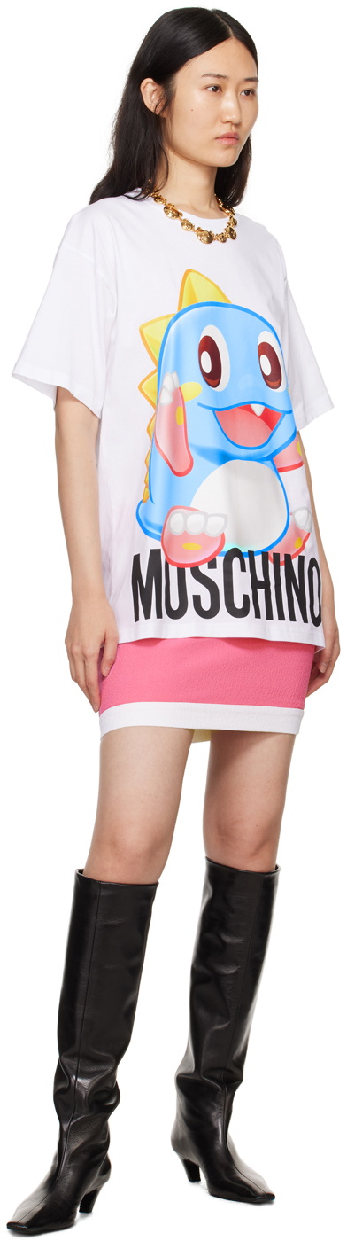Moschino Gold Teddy Bear Choker