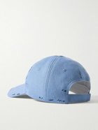 Marni - Logo-Embroidered Denim Baseball Cap - Blue