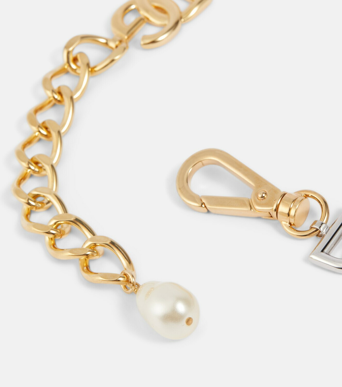◆24SS◆【Dolce&Gabbana】DG ロゴ&パールチョーカー Dolce&Gabbana - DG choker Dolce & Gabbana