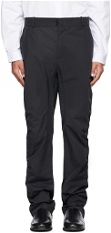 A-COLD-WALL* Black Ruche Technical Trousers