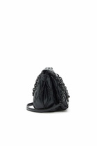Diesel Charm-D - Shoulder bag in shiny quilted PU - Shoulder Bags Womens in Black