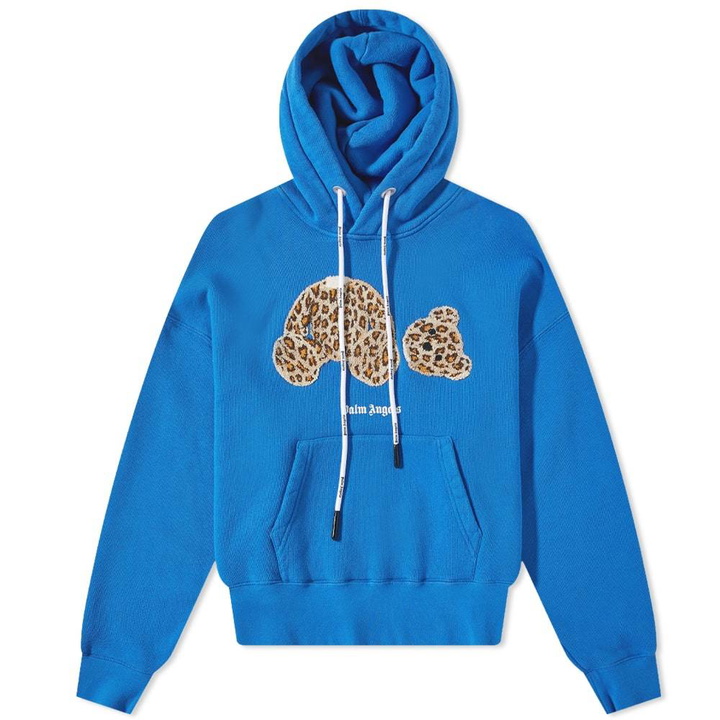 Photo: Palm Angels Leopard Kill The Bear Popover Hoody