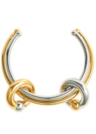 Jean Paul Gaultier Two-tone Layered Hoop-embellished Choker - Silver - One Size