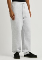 Jacquemus Le Jogging Torneo Cotton Sweatpants Grey