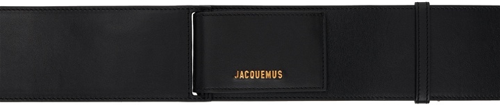 Photo: Jacquemus Black 'La Ceinture Carta' Belt