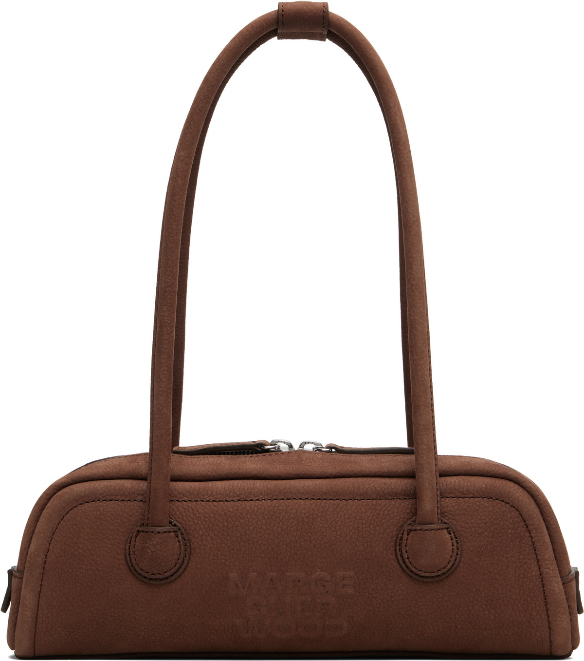 MARGESHERWOOD Brown Soft Boston EW Mini Bag